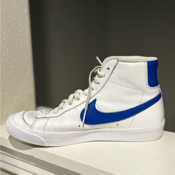 Nike Blazer Mid '77 By You White Purple Athletic Shoes Sneakers Women’s Size 9.5 - Picture 3 of 9